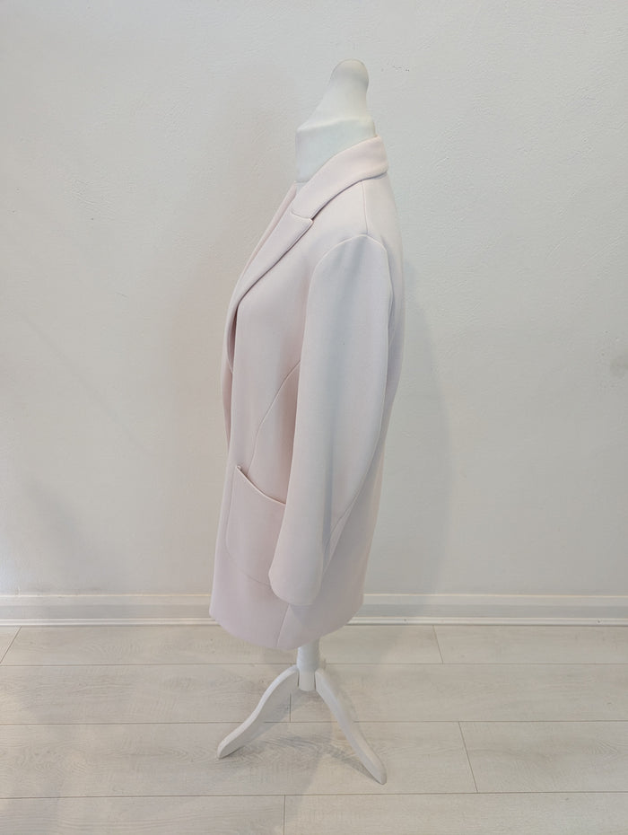 By Malene Birger Blush Longline Jacket Size 10 (Oversized)