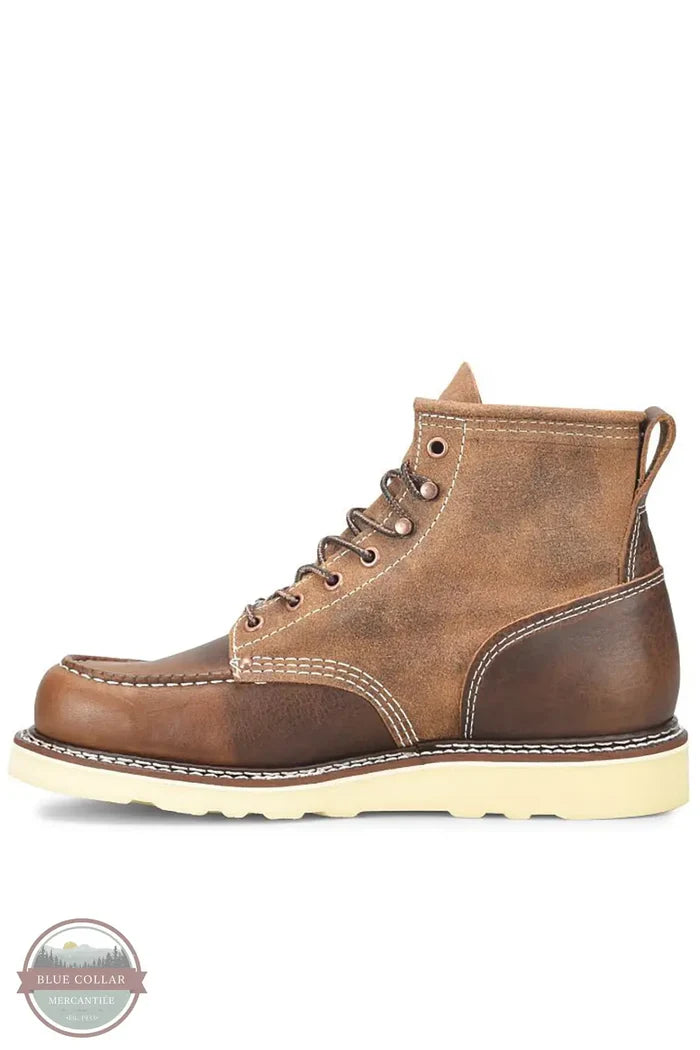 Carolina CA7068 AMP 6" Roughout Soft Toe Work Boot, instep