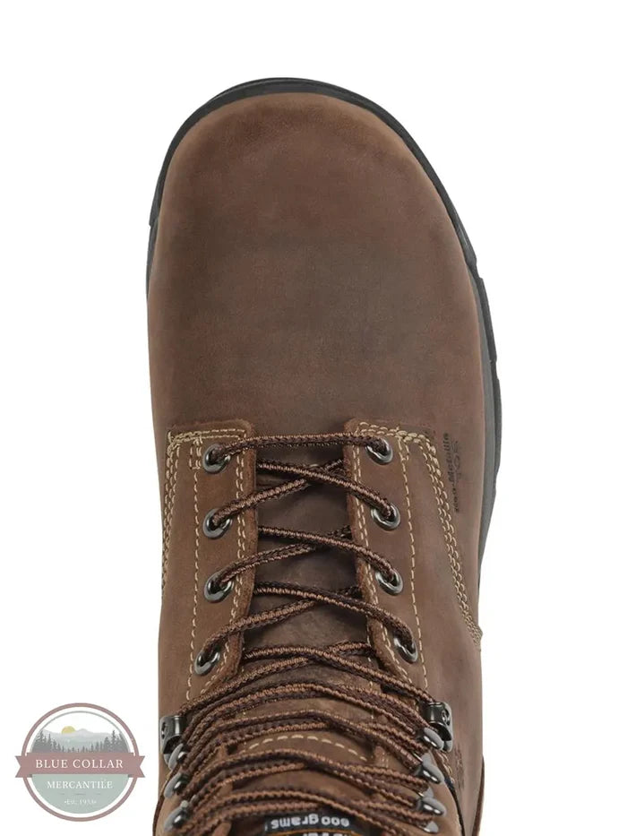 Carolina CA8521 Bruno 8 Inch Composite Broad Toe Waterproof Insulated Work Boot top toe