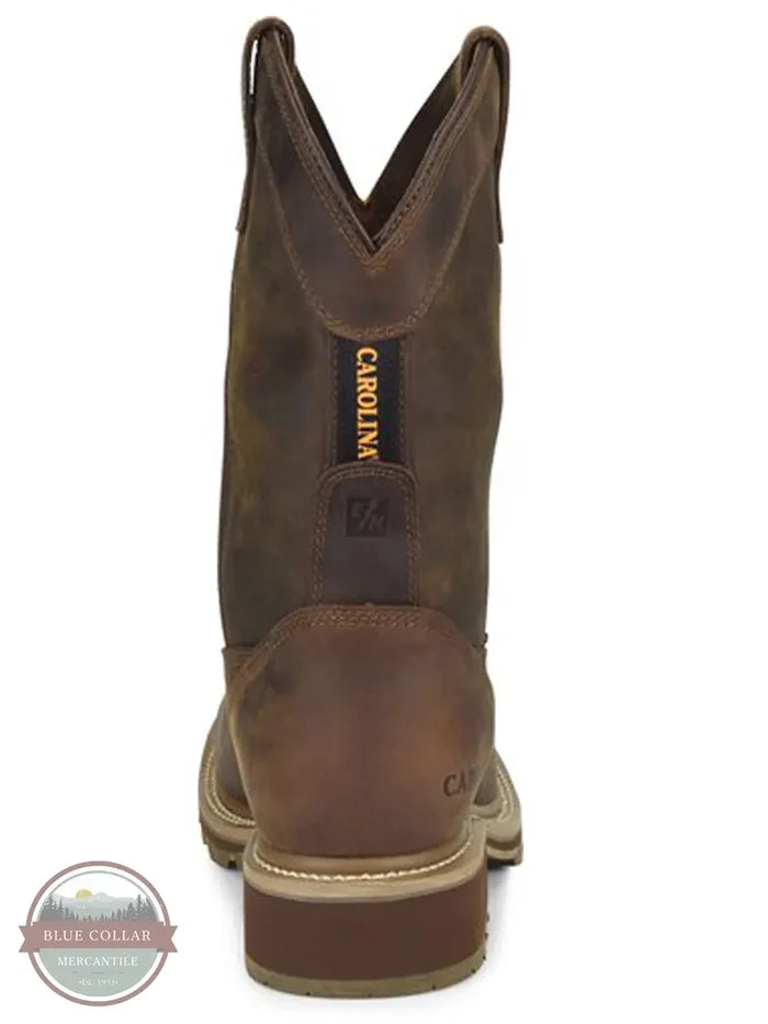 Carolina CA8540 Men’s 11 Inch Waterproof Composite Toe Square Toe Roper heel view