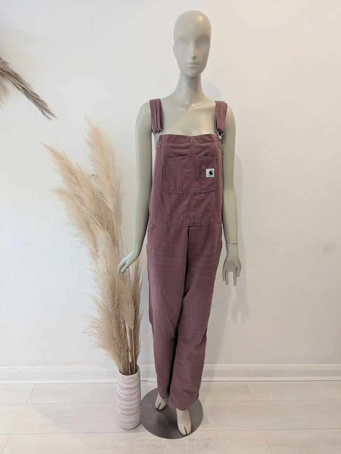 Carhartt mauve overalls L NWT £155