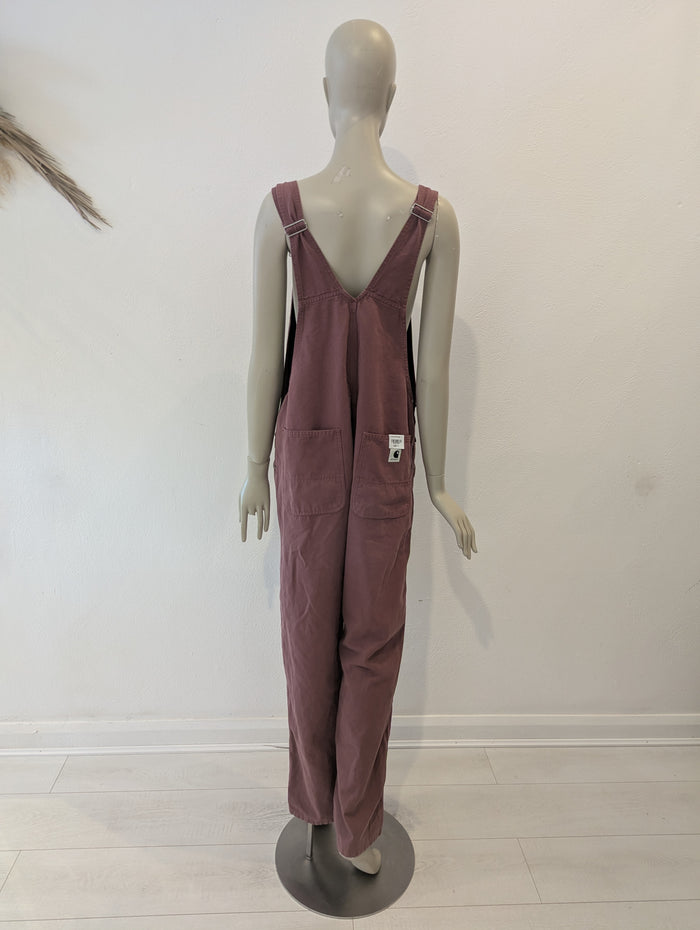 Carhartt mauve overalls L NWT £155
