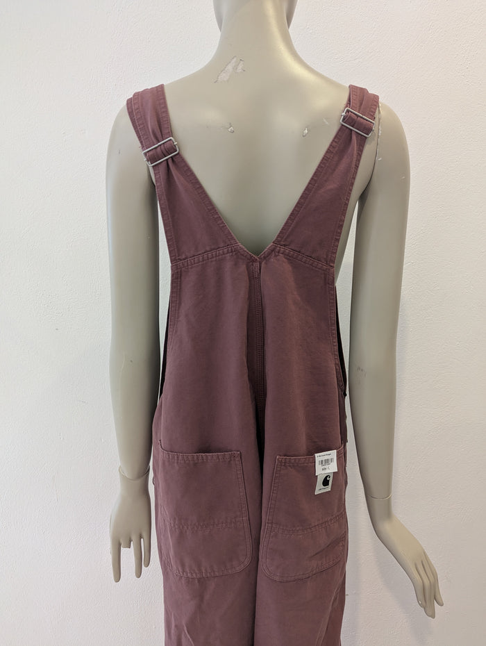 Carhartt mauve overalls L NWT £155