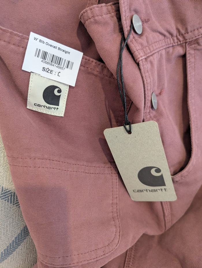 Carhartt mauve overalls L NWT £155
