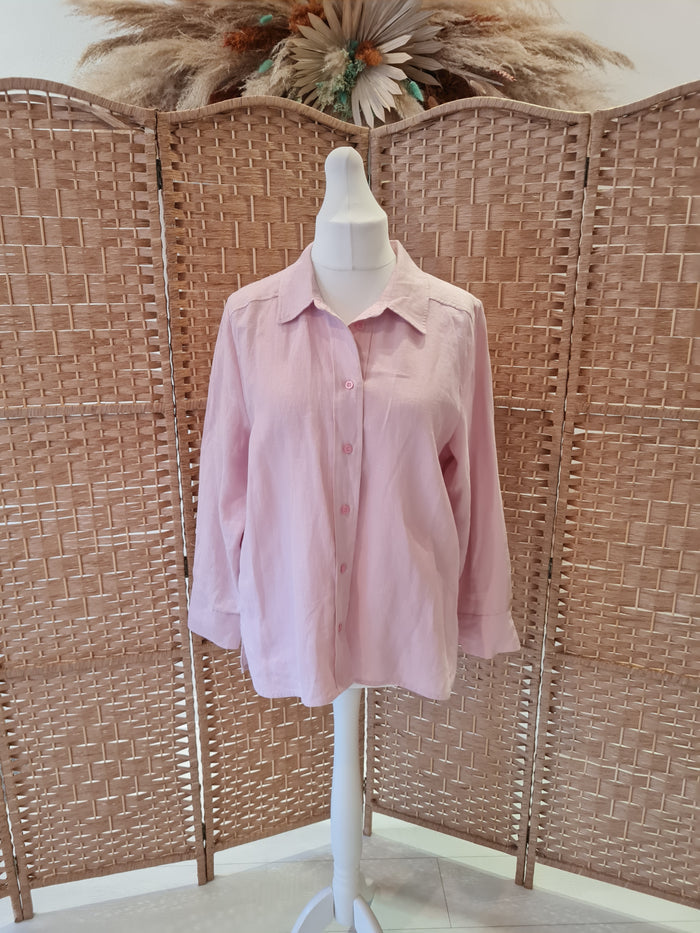 Carolyn Donnelly Pink Shirt M NWT