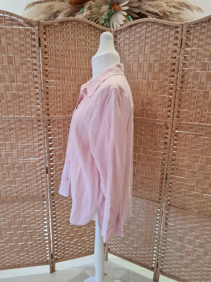 Carolyn Donnelly Pink Shirt M NWT