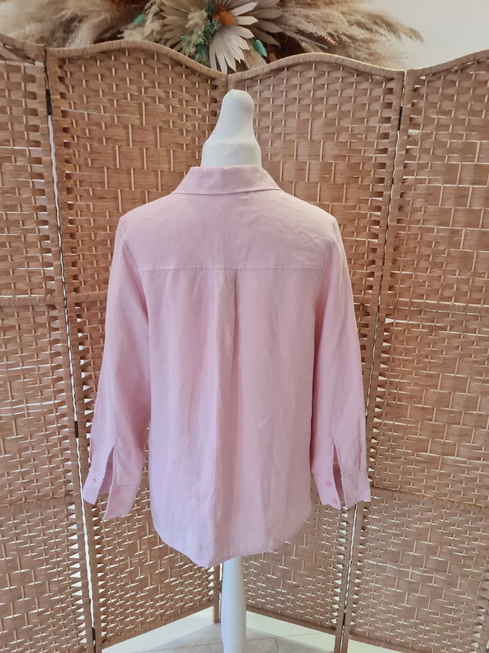 Carolyn Donnelly Pink Shirt M NWT