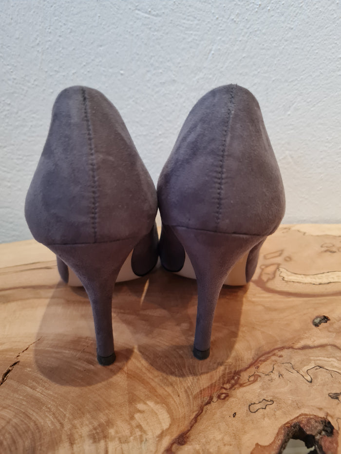 Carvela Grey Lotty Heels 5