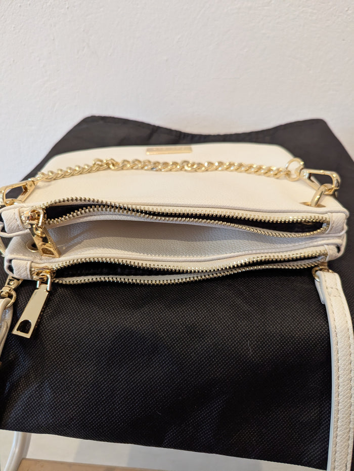 Carvela white crossbody bag