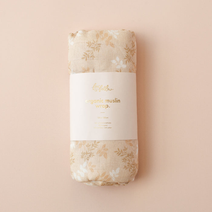 Cedarwood Organic Muslin Wrap Swaddle - LAST CHANCE