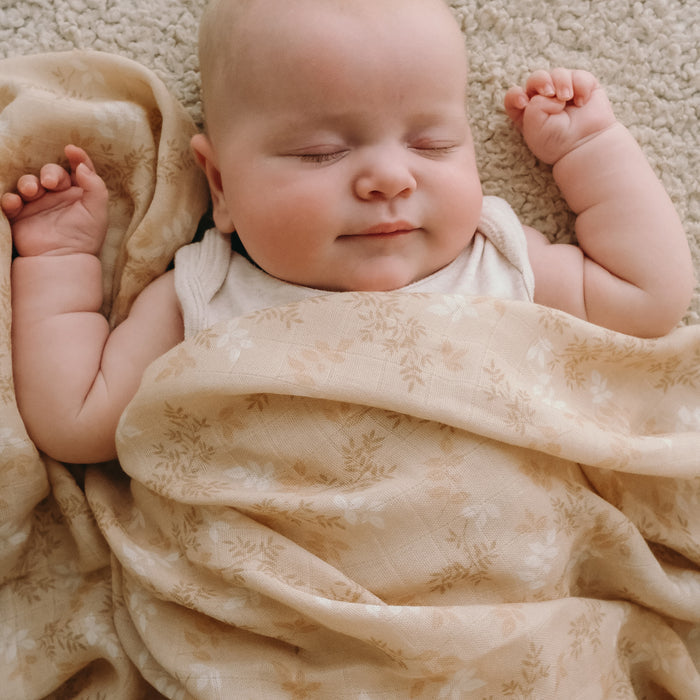 Cedarwood Organic Muslin Wrap Swaddle - LAST CHANCE