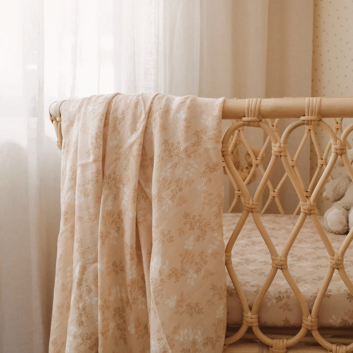 Cedarwood Organic Muslin Wrap Swaddle - LAST CHANCE
