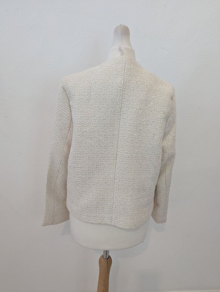 Charlotte Tess Cream Jacket S NWT