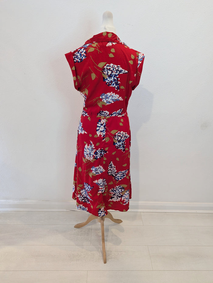 Chelsea Girl Red Floral Dress 10