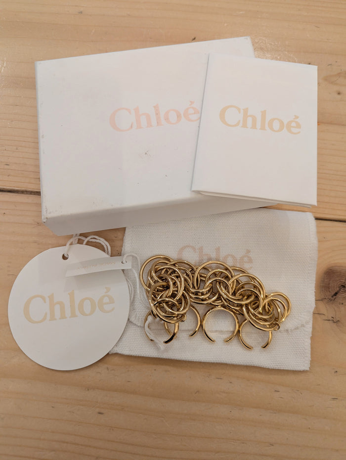 Chloe four finger ring NWT
