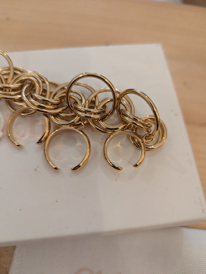 Chloe four finger ring NWT