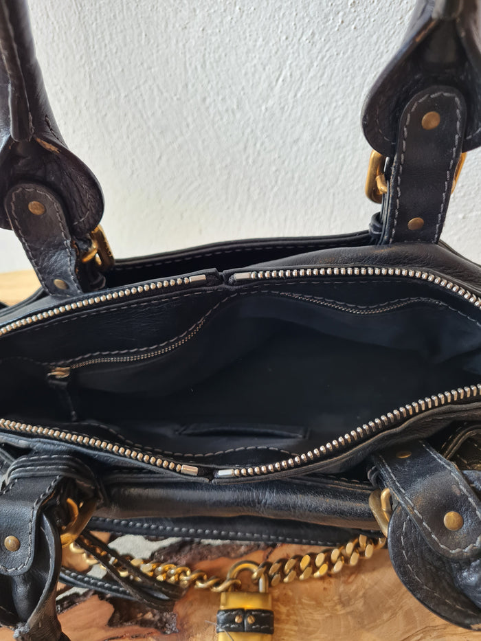 Chloe large black paddington
