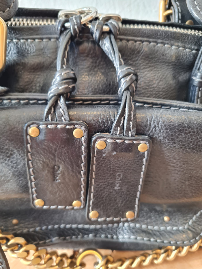 Chloe large black paddington