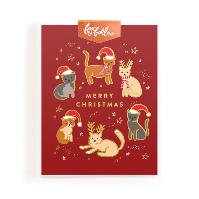 GCH033B-ChristmasCatsFoilBoxedSet.jpg