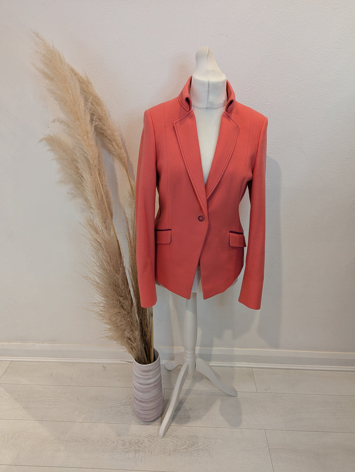 Circle of Gentlemen Coral wool Blazer 12/14