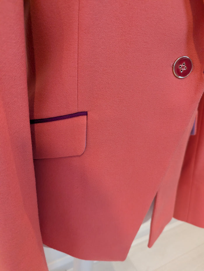 Circle of Gentlemen Coral wool Blazer 12/14