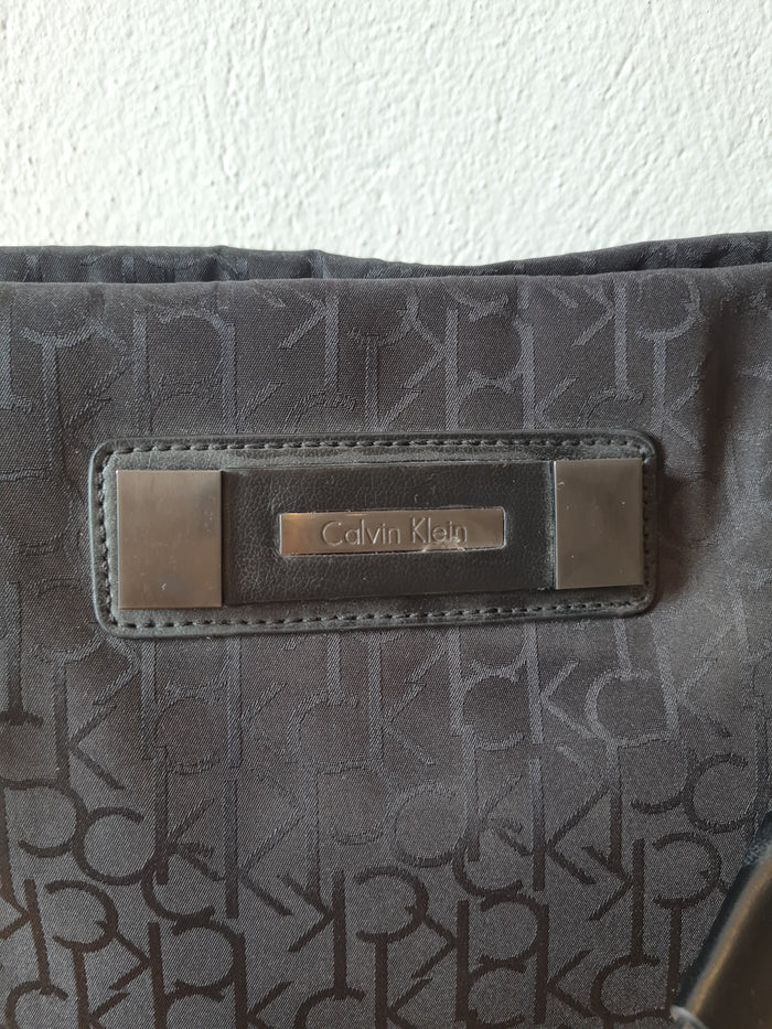 CK Canvas Black shoulder bag