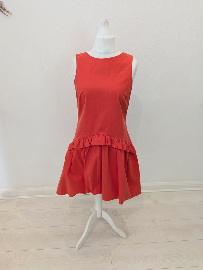 Closet Coral Ruffle dress 14