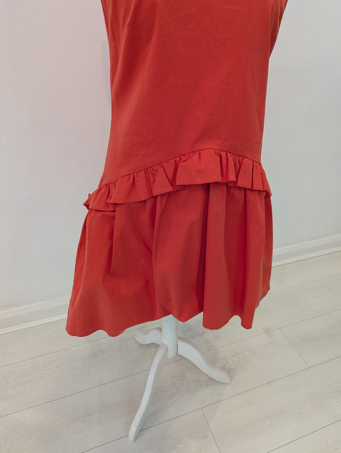 Closet Coral Ruffle dress 14