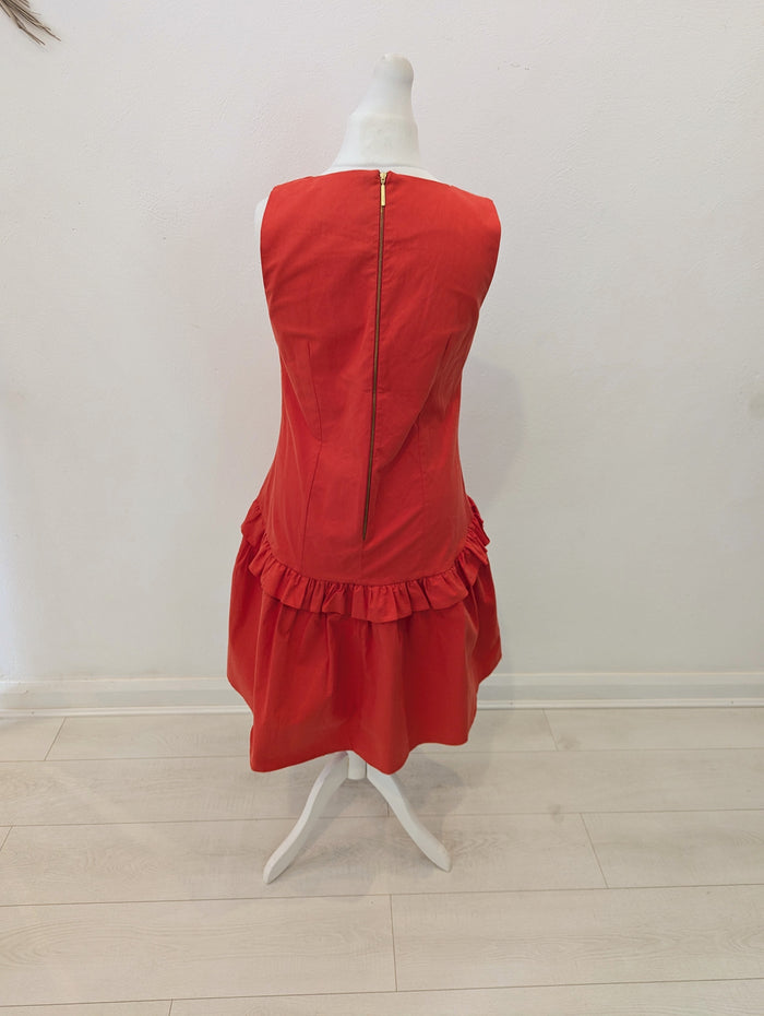 Closet Coral Ruffle dress 14