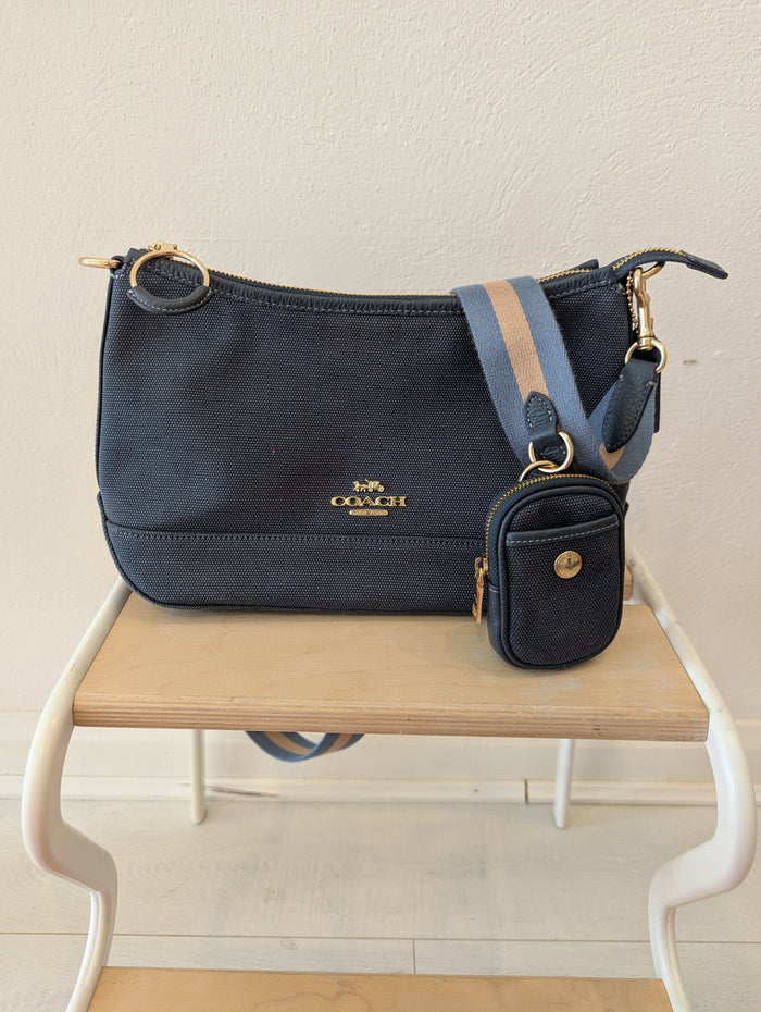 Coach Ellis blue bag