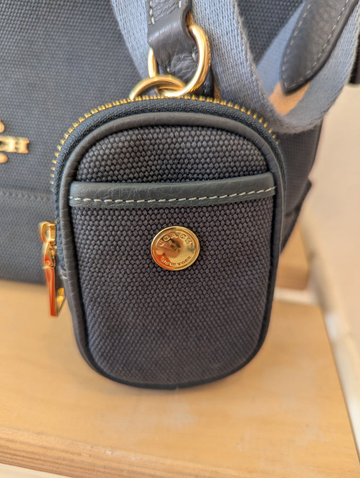 Coach Ellis blue bag