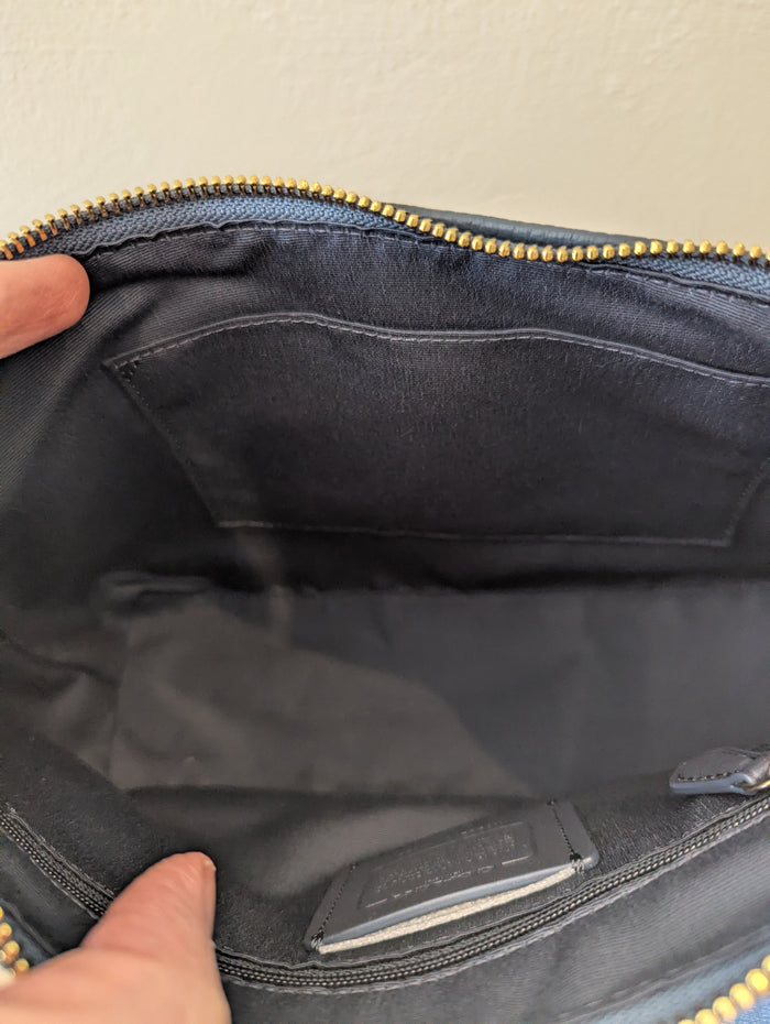 Coach Ellis blue bag