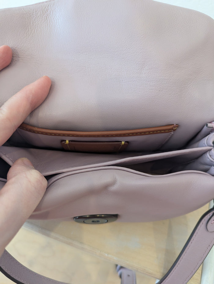 Coach pillow Tabby lilac crossbody RRP £395