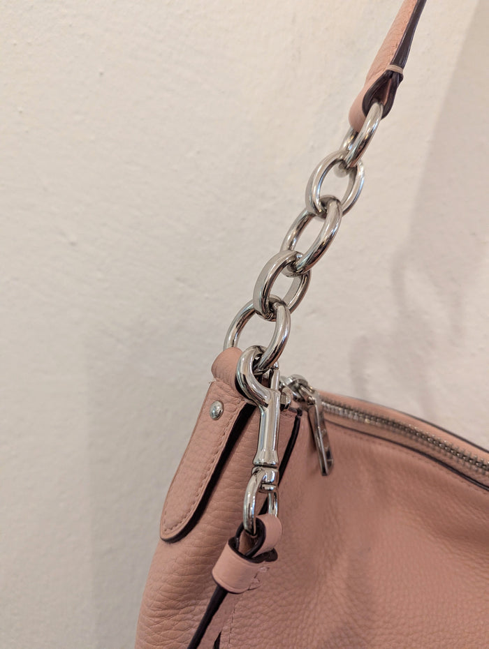 Coach Pink Chelsea hobo bag