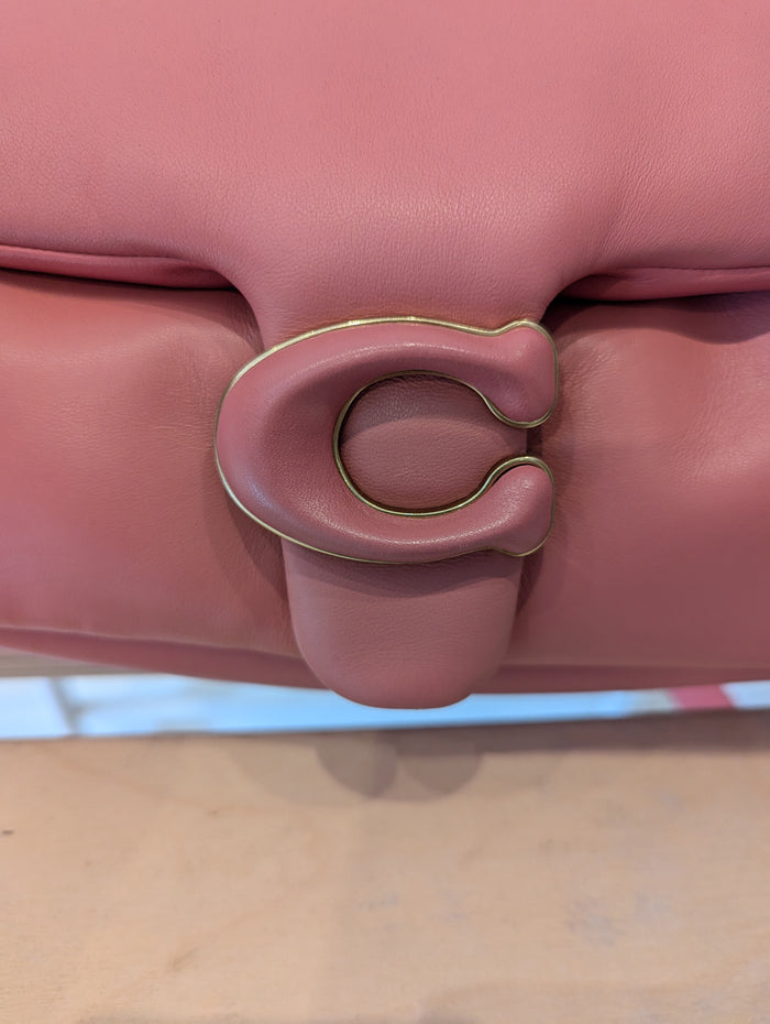 Coach Pink Pillow Tabby