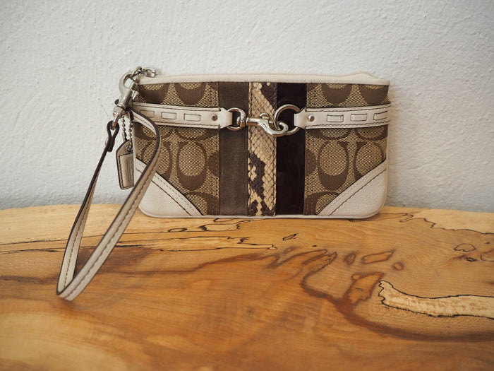 Coach Signature Small Wristlet