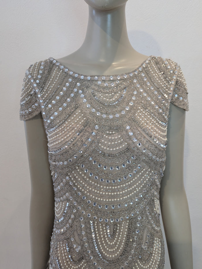 Coast Beaded & Pearl Evening dress 10