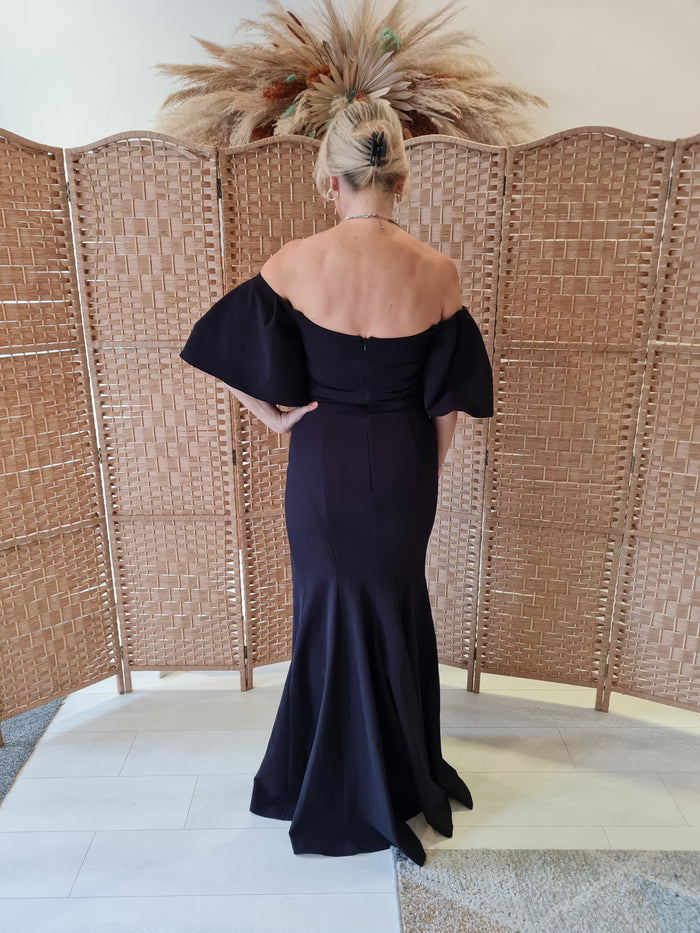 Coast black full length dress 8