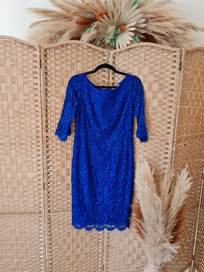 Coast Blue Lace Dress 10