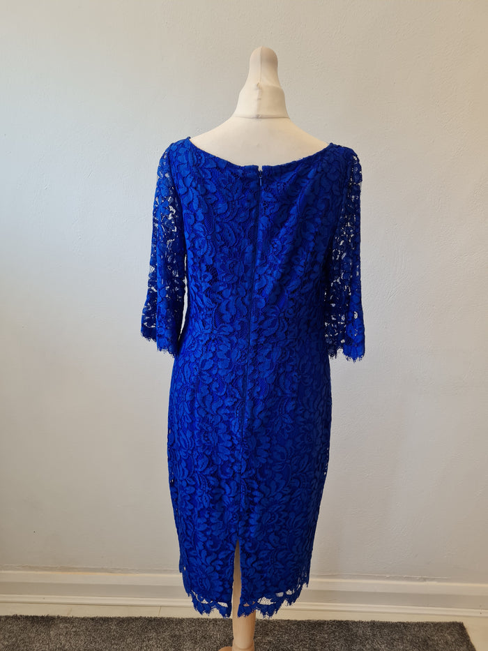 Coast Blue Lace Dress 10