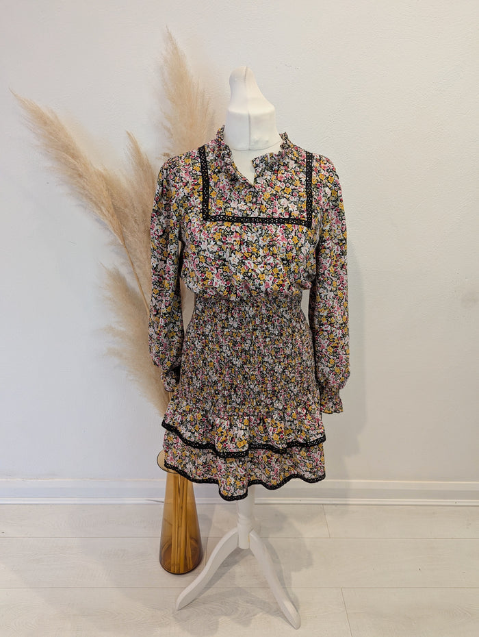 Coast Floral Elastic Waist Dress 14