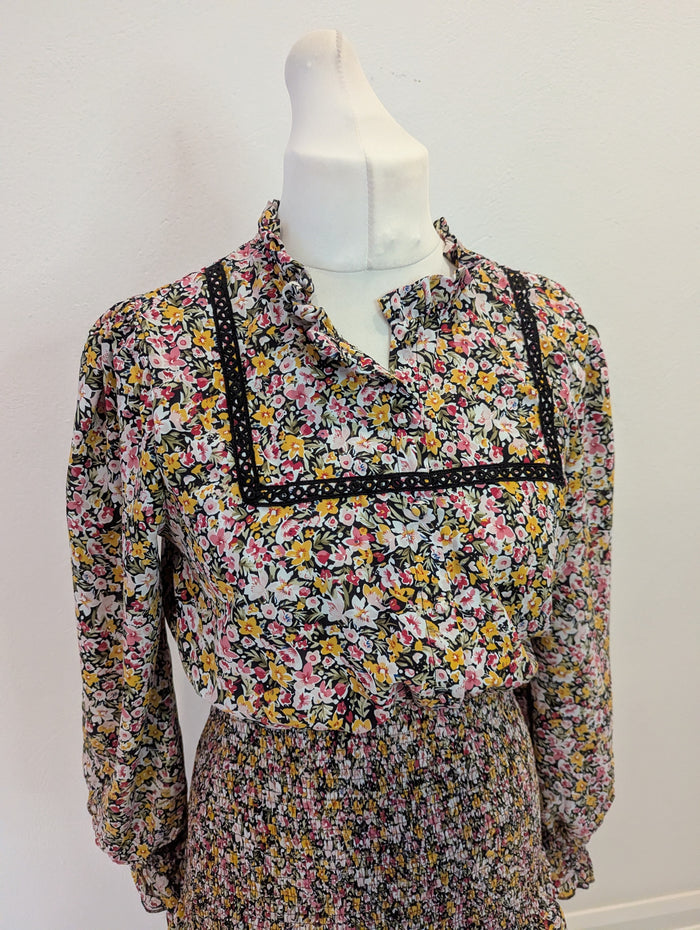 Coast Floral Elastic Waist Dress 14