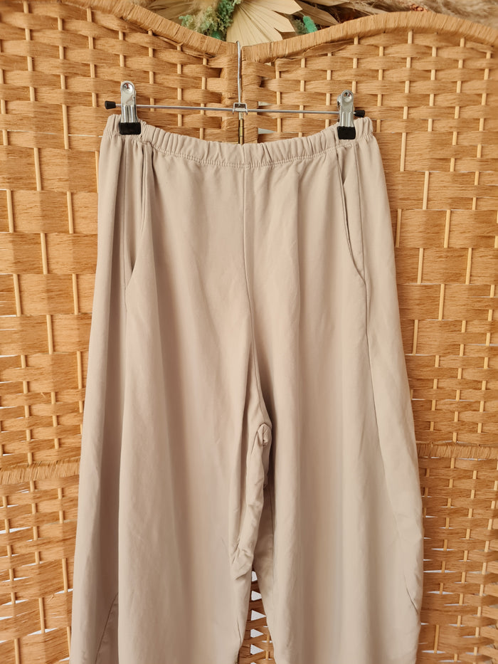 Coco Cocoon Trousers Stone One Size