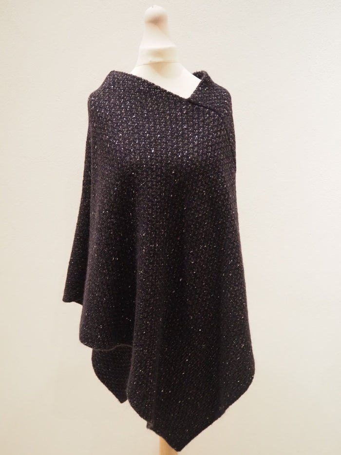 Cocogio Navy/Silver Poncho