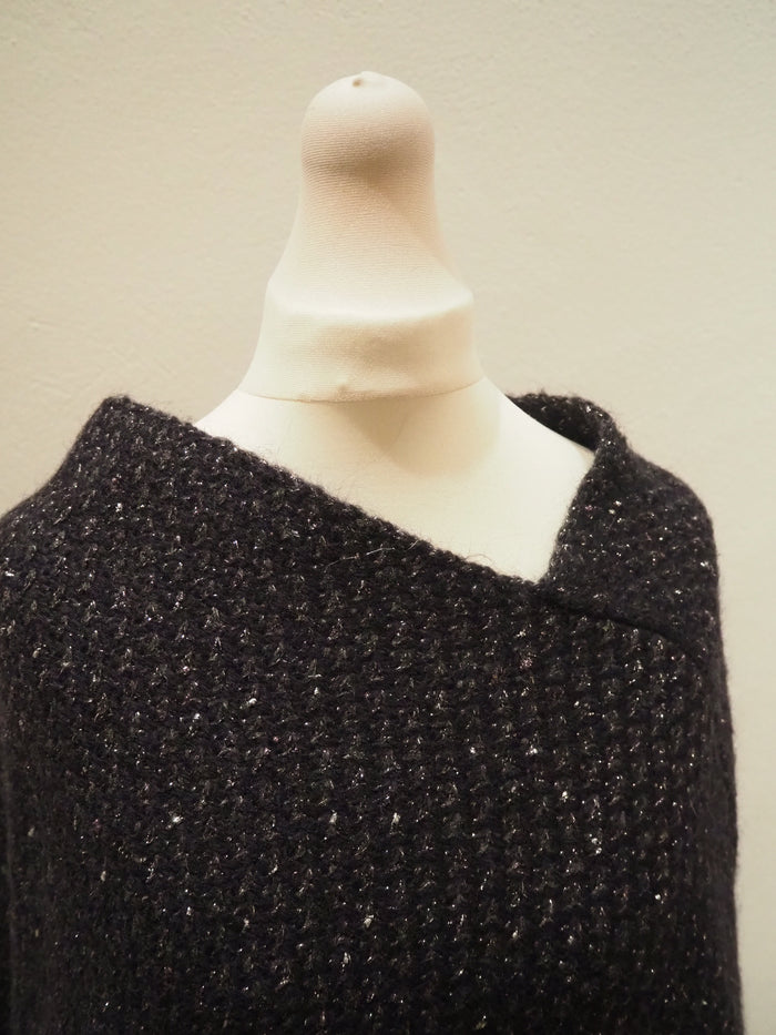 Cocogio Navy/Silver Poncho