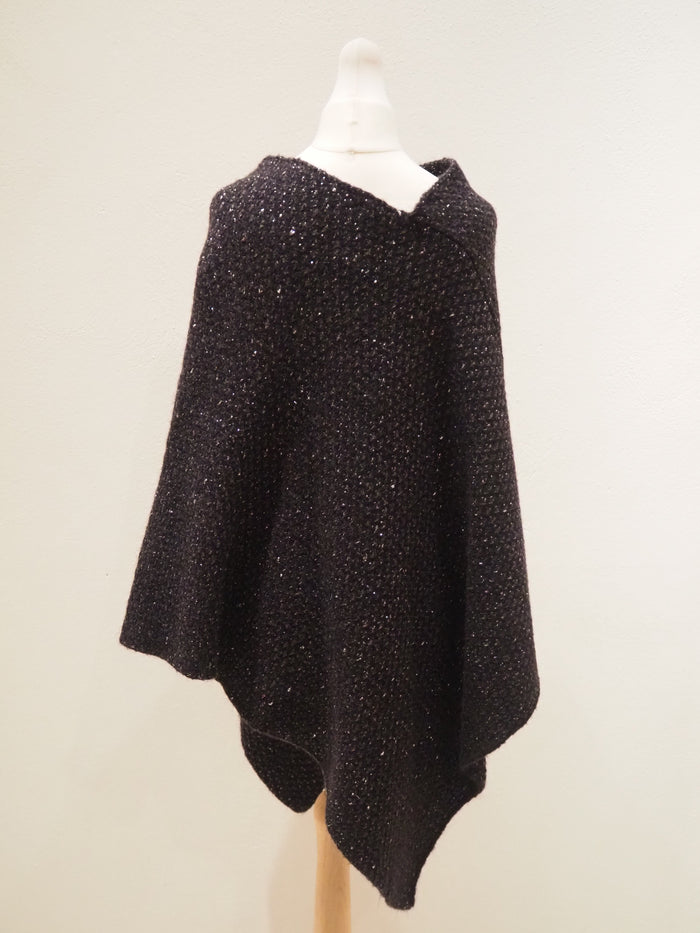 Cocogio Navy/Silver Poncho