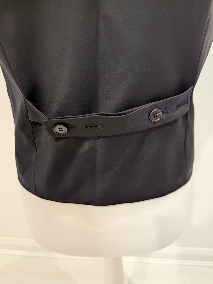 COS Black waistcoat 42
