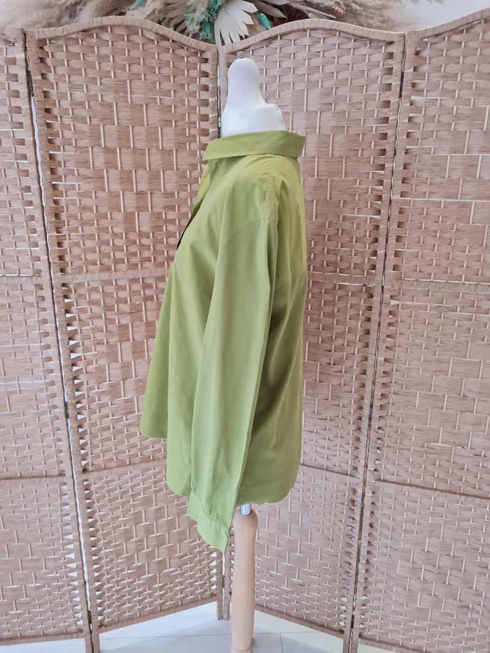 Cos Green Shirt Size Small