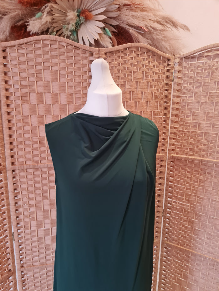 Cos Green Sleevless Maxi Dress