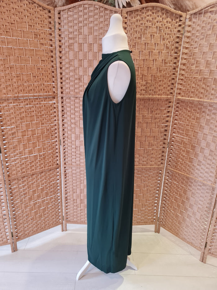 Cos Green Sleevless Maxi Dress